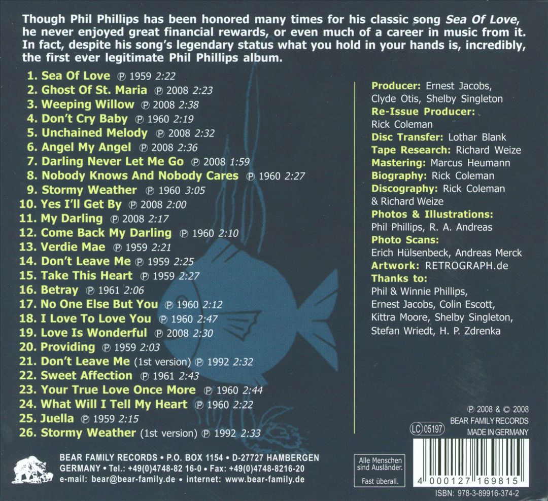 Sea of Love cover art