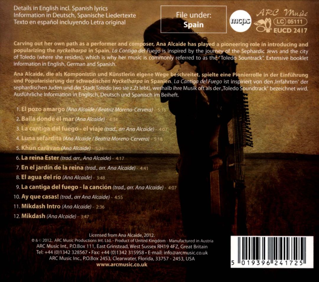 Cantiga del Fuego cover art