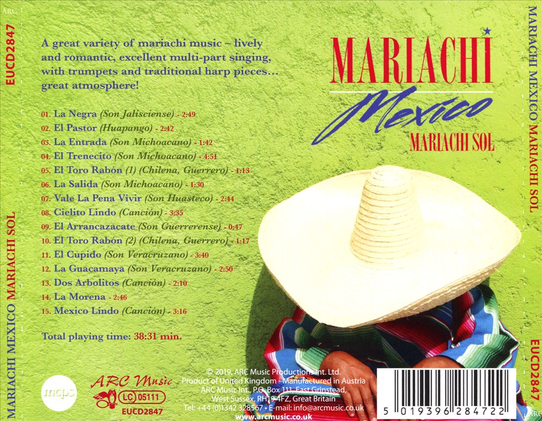 Mariachi Mexico cover art