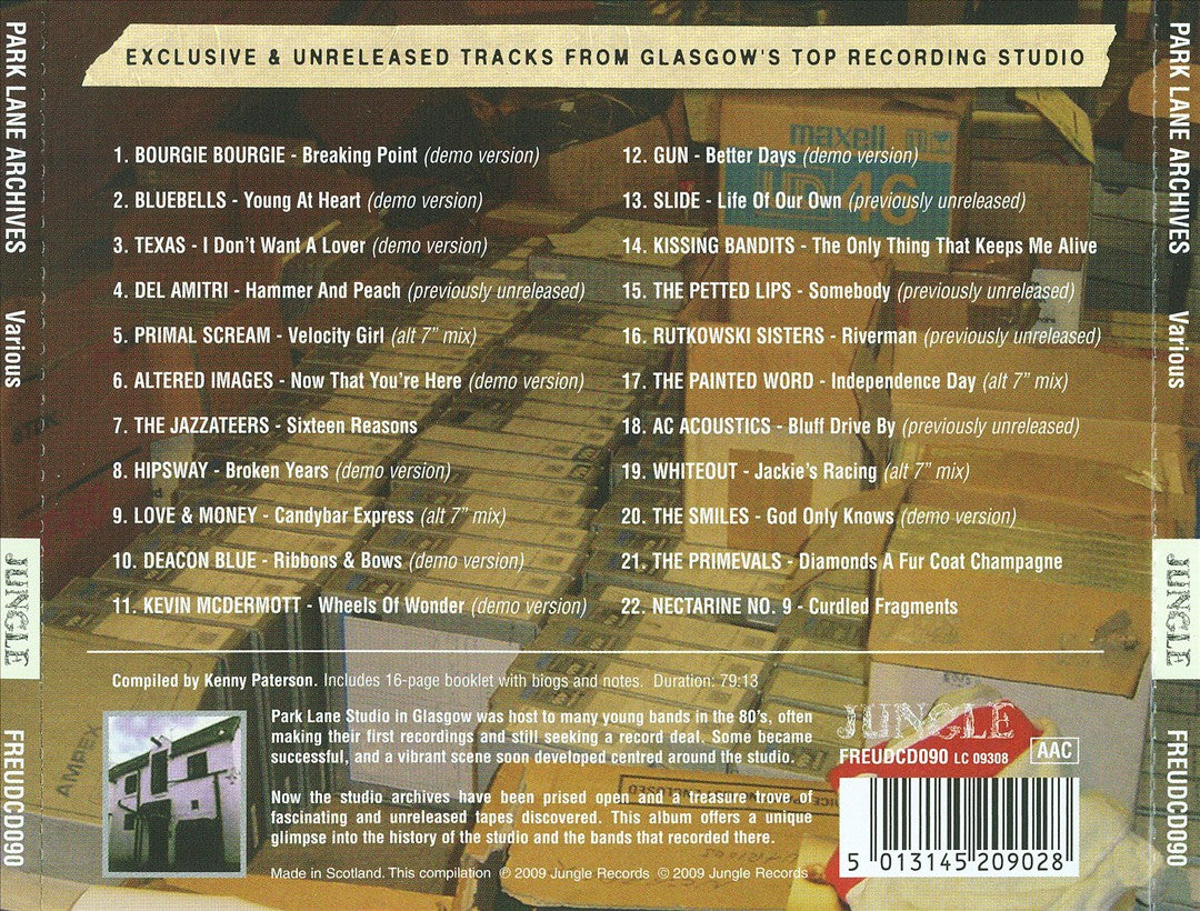 Park Lane Archives cover art