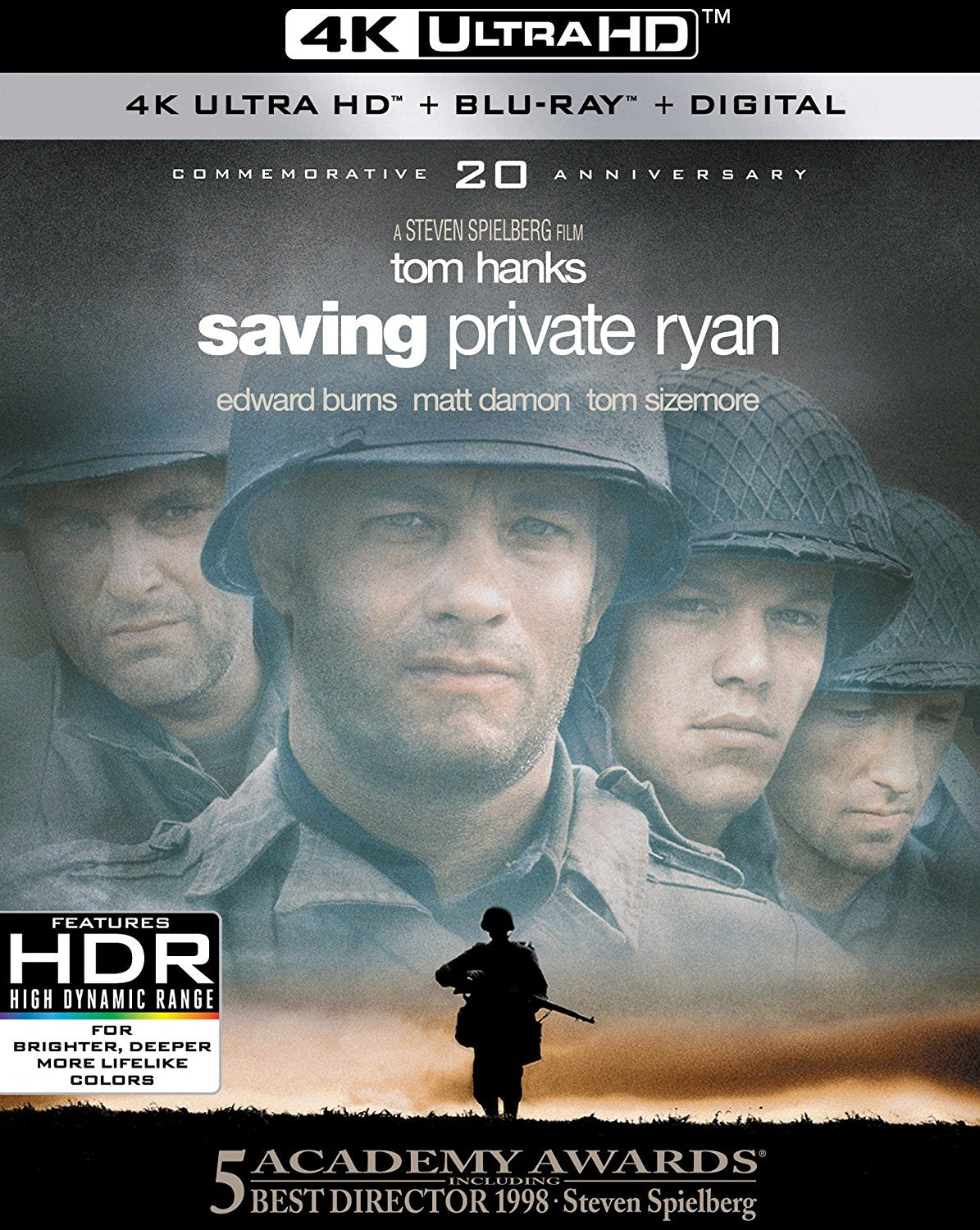 Saving Private Ryan [4K Ultra HD Blu-ray/Blu-ray] cover art