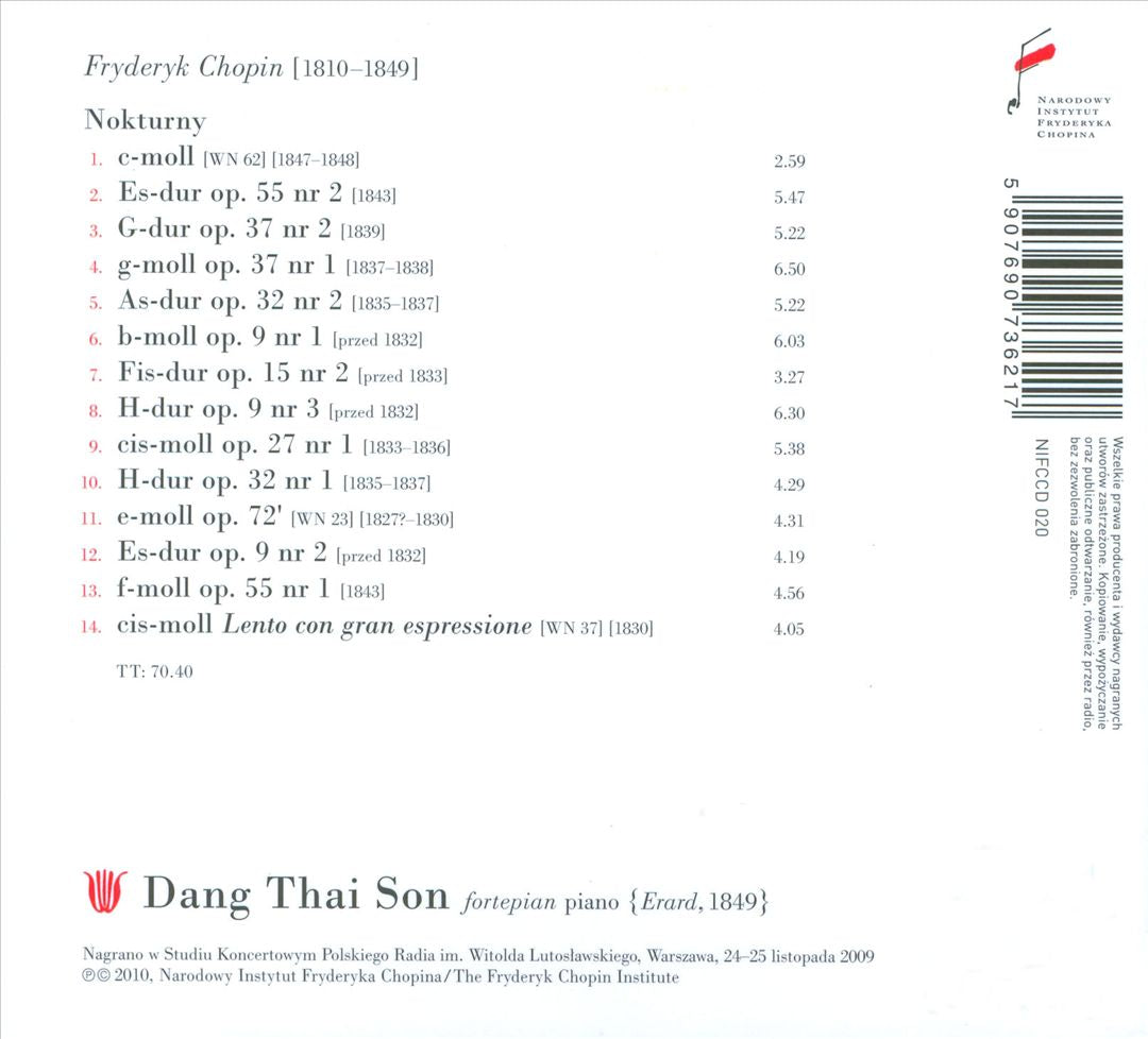Chopin: Nokturny cover art