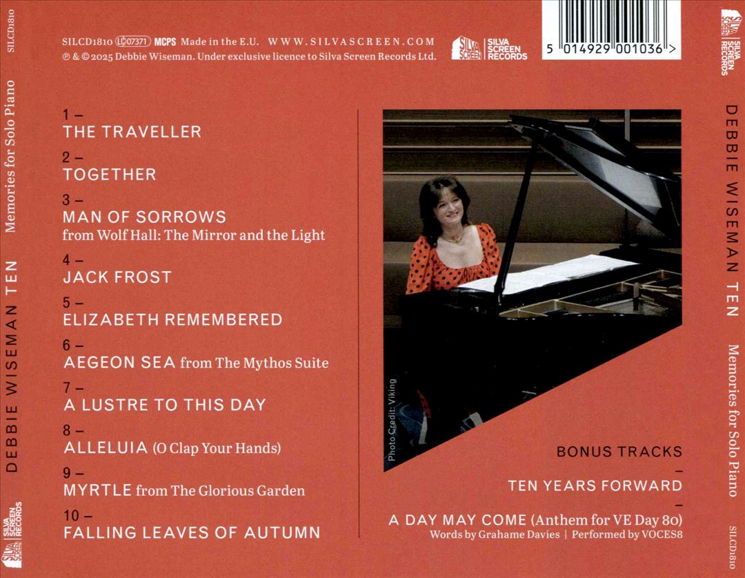 Ten: Memories for Solo Piano cover art