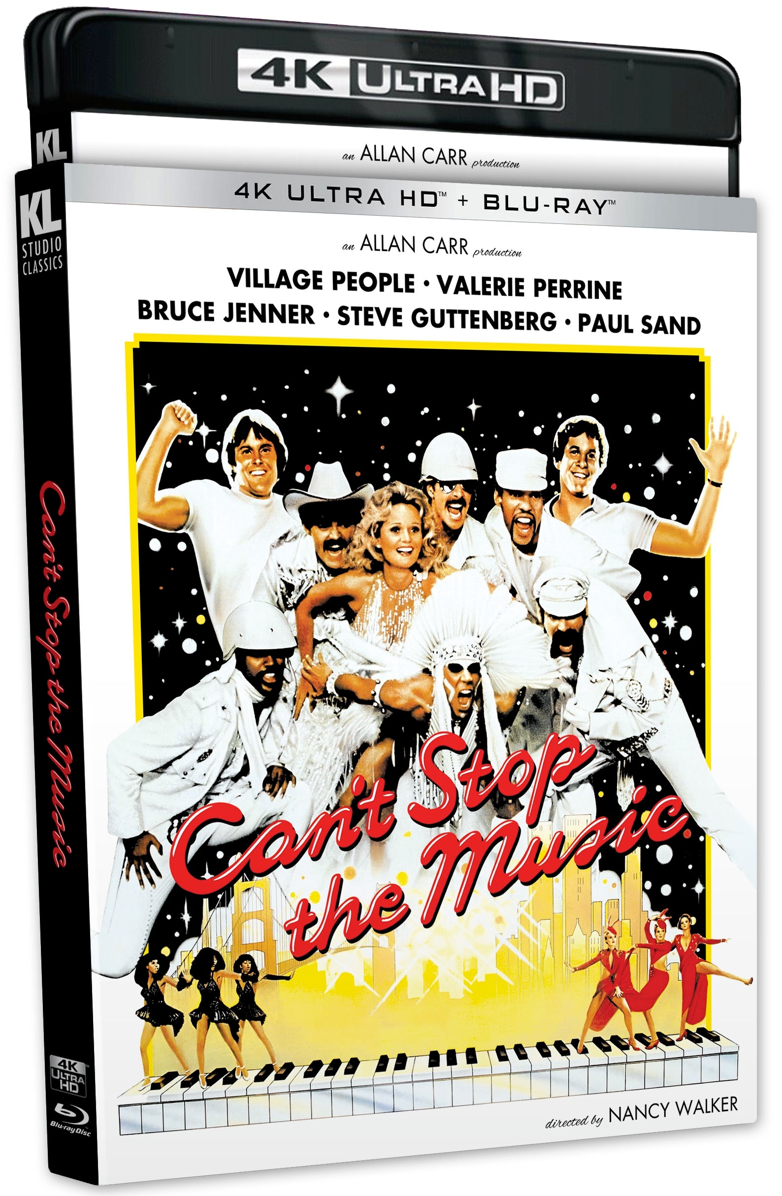 Can't Stop the Music [4K Ultra HD Blu-ray] cover art
