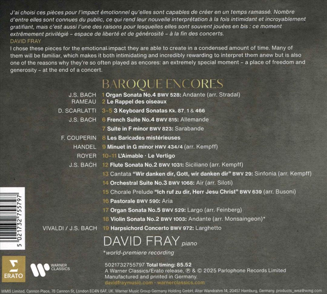 Baroque Encores cover art