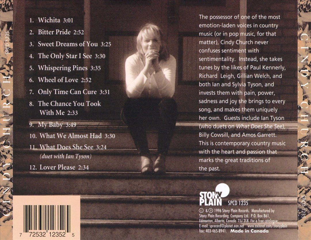 Cindy Church cover art