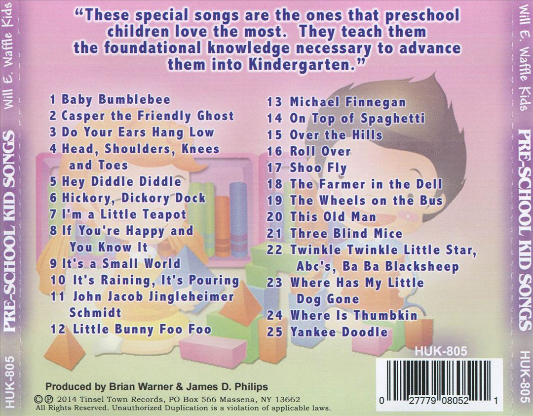 Pre-School Kid Songs cover art