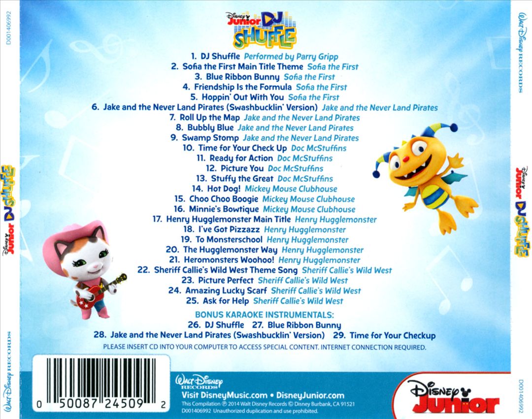 Disney Junior: DJ Shuffle cover art