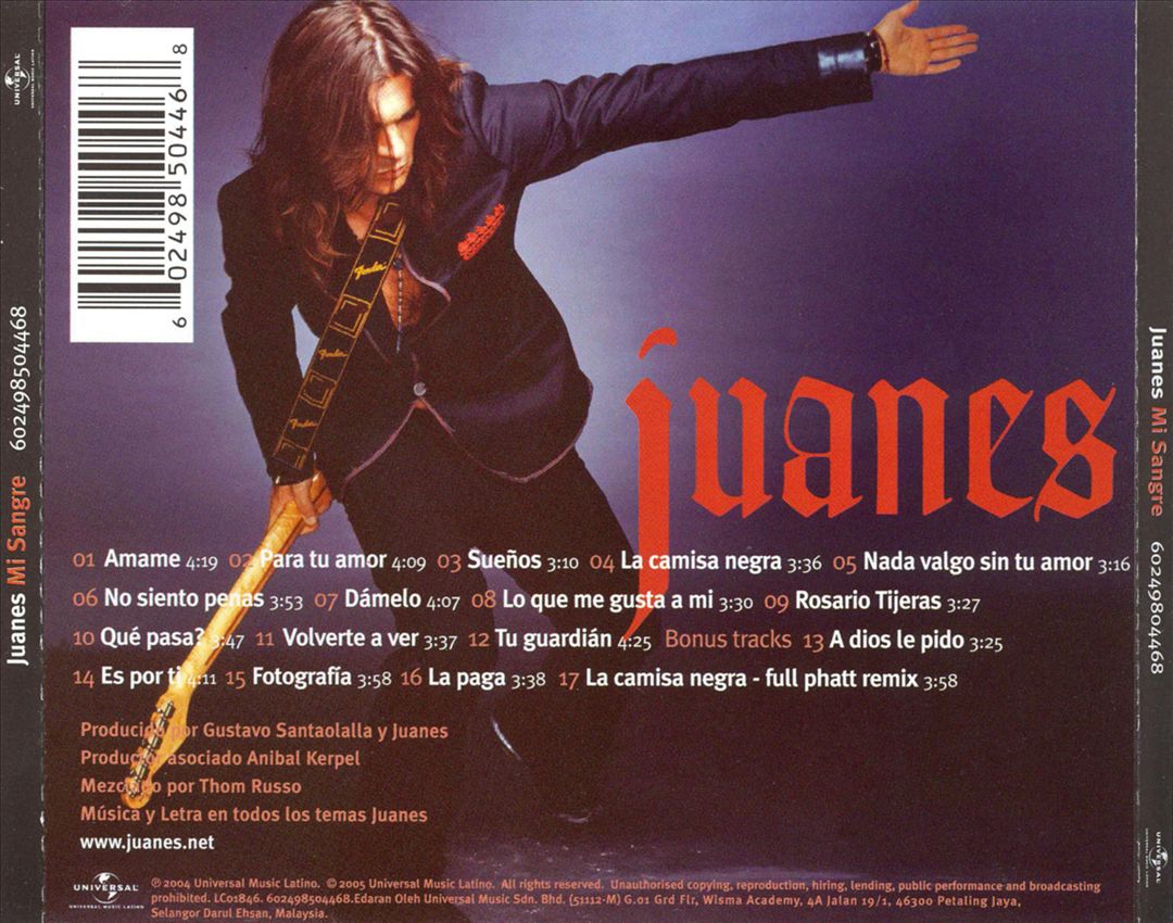 Mi Sangre [Asia Bonus Tracks] cover art