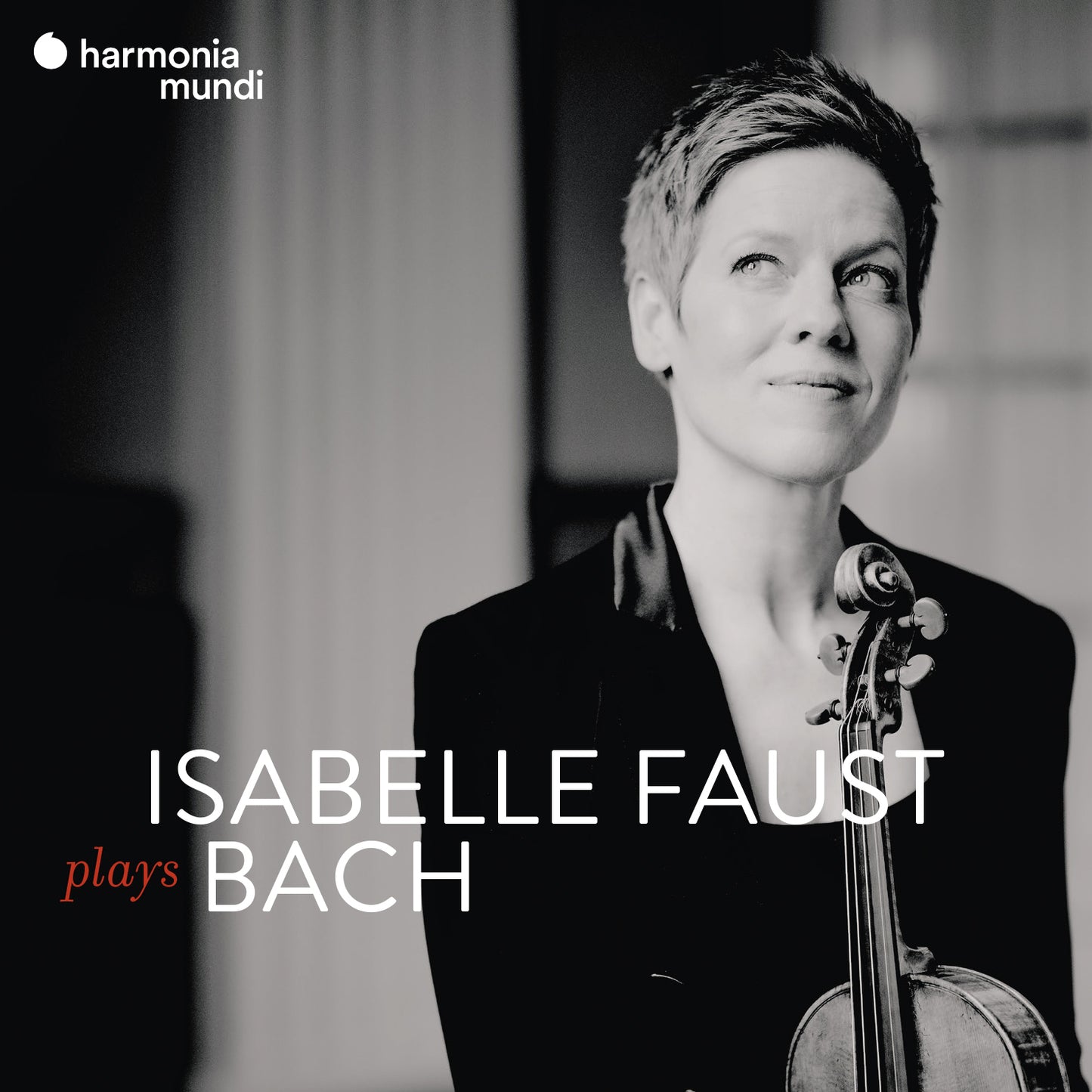 Isabelle Faust plays Bach cover art