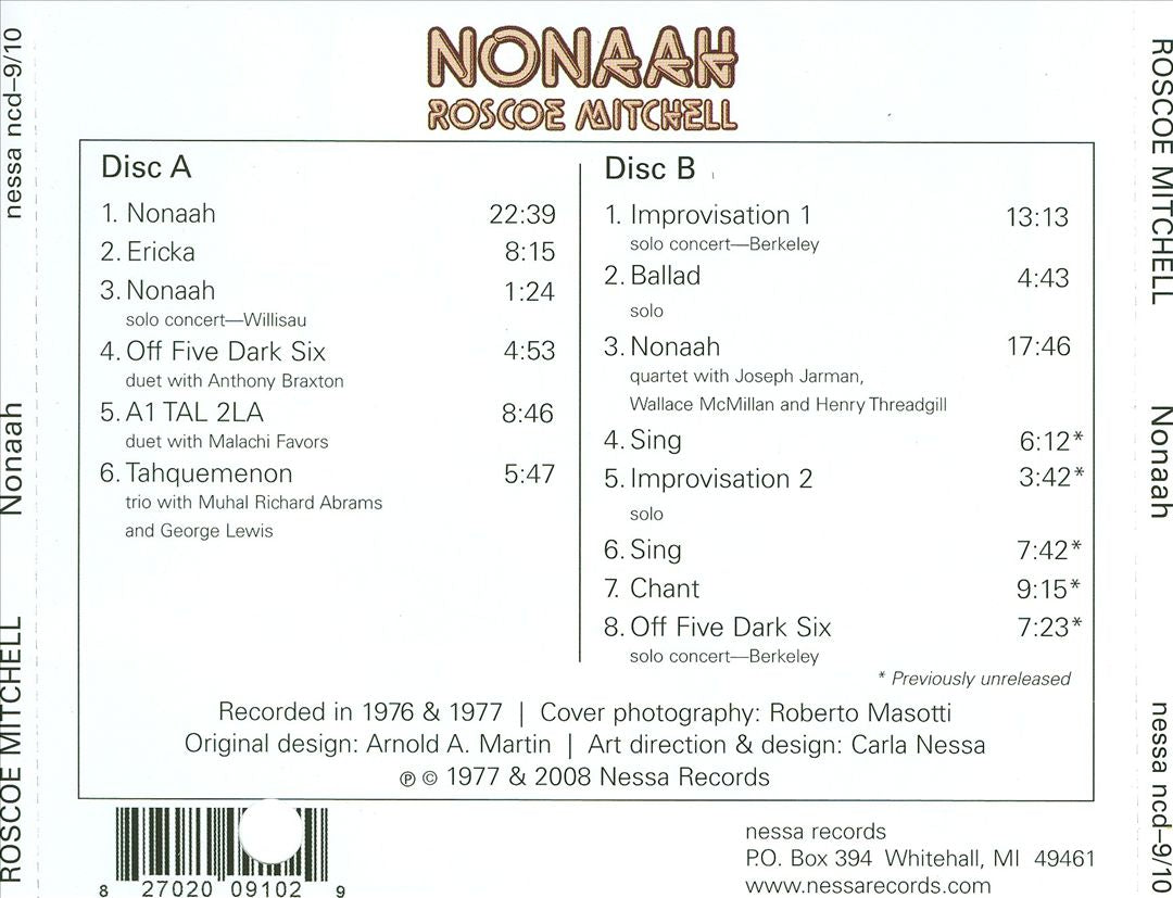 Nonaah cover art