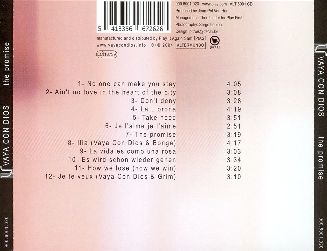 Promise cover art