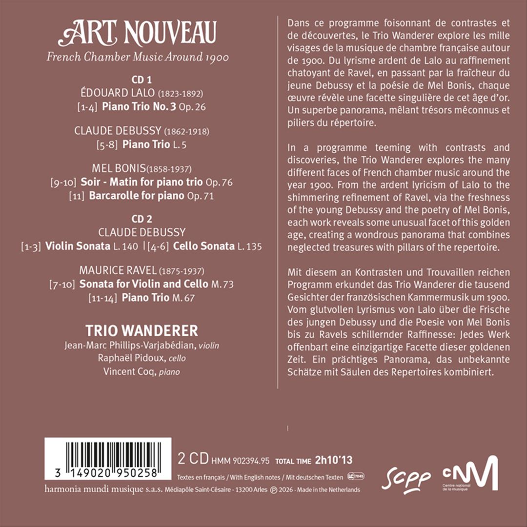 Art Nouveau: French Chamber Music Around 1900 cover art