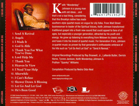 Best of Keith Wonderboy Johnson cover art