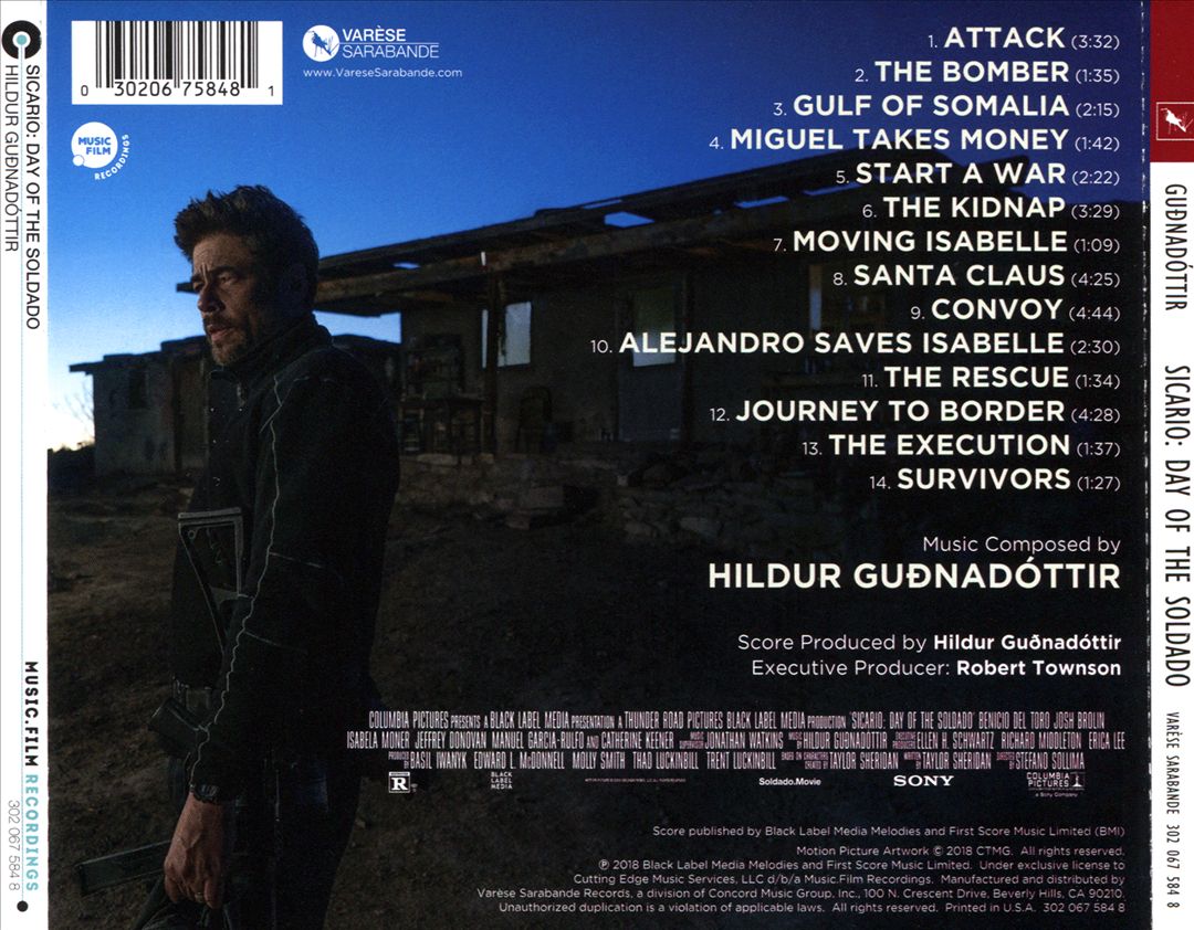 Sicario: Day of the Soldado [Original Motion Picture Soundtrack] cover art
