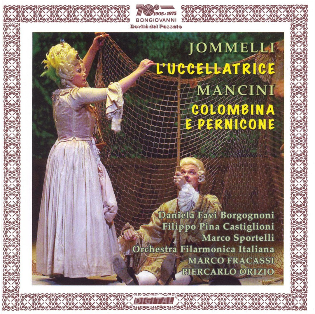 Jomelli: L'Uccellatrice; Mancini: Colombina e Pernicone cover art