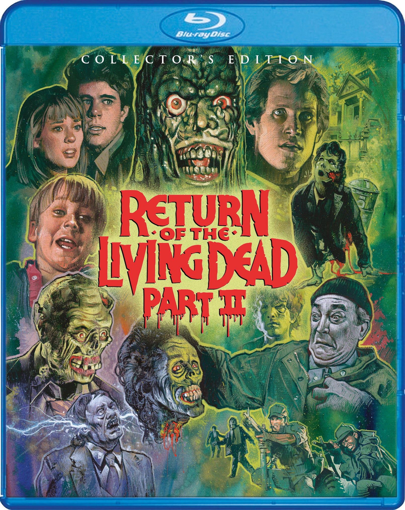 Return of the Living Dead Part II [Collector's Edition] [Blu-ray] cover art