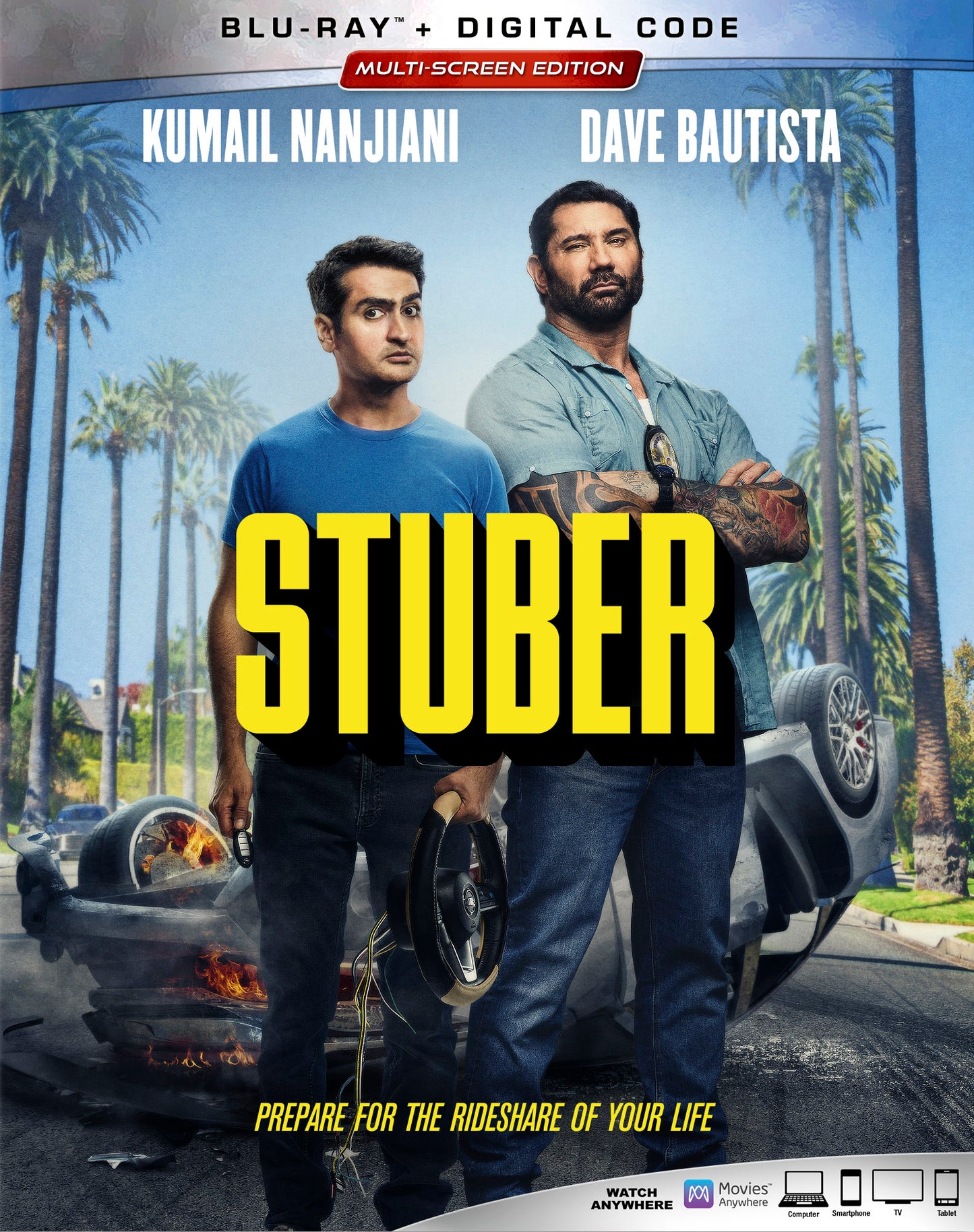Stuber [Includes Digital Copy] [Blu-ray] cover art