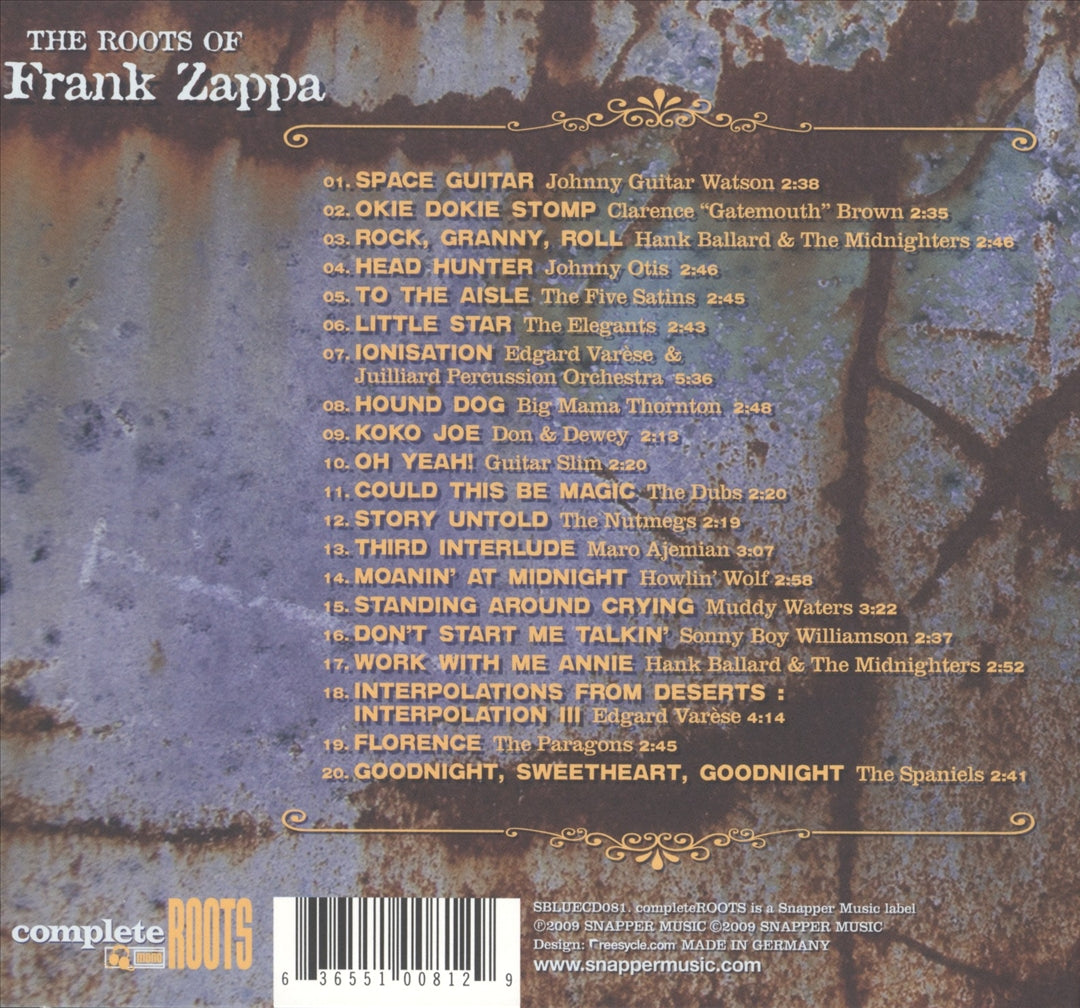 Roots of Frank Zappa cover art