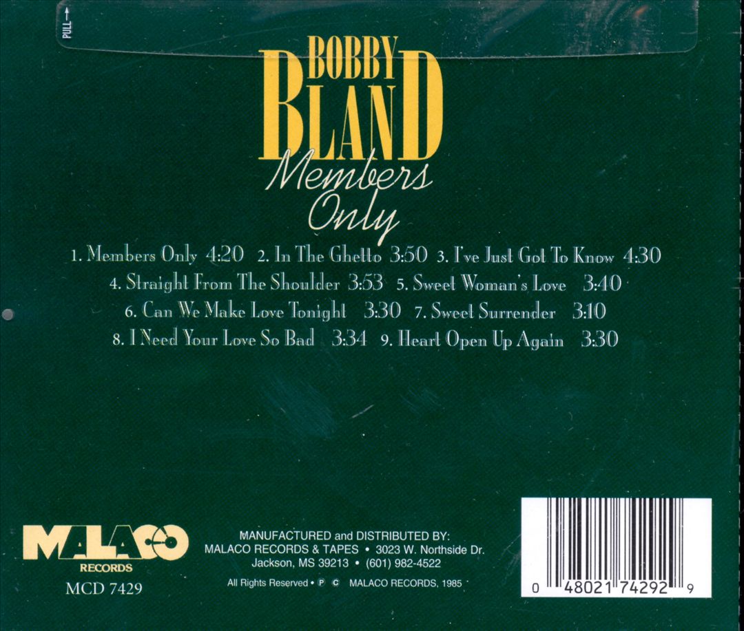 Members Only cover art