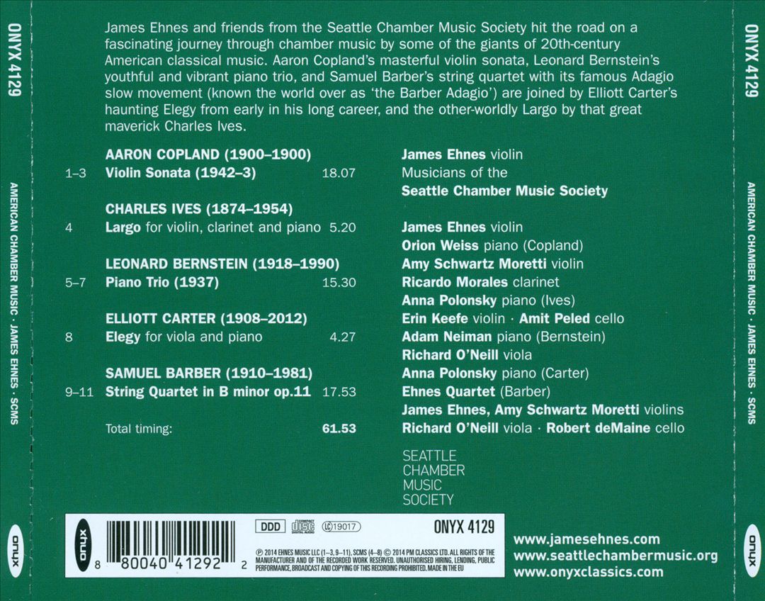 American Chamber Music cover art