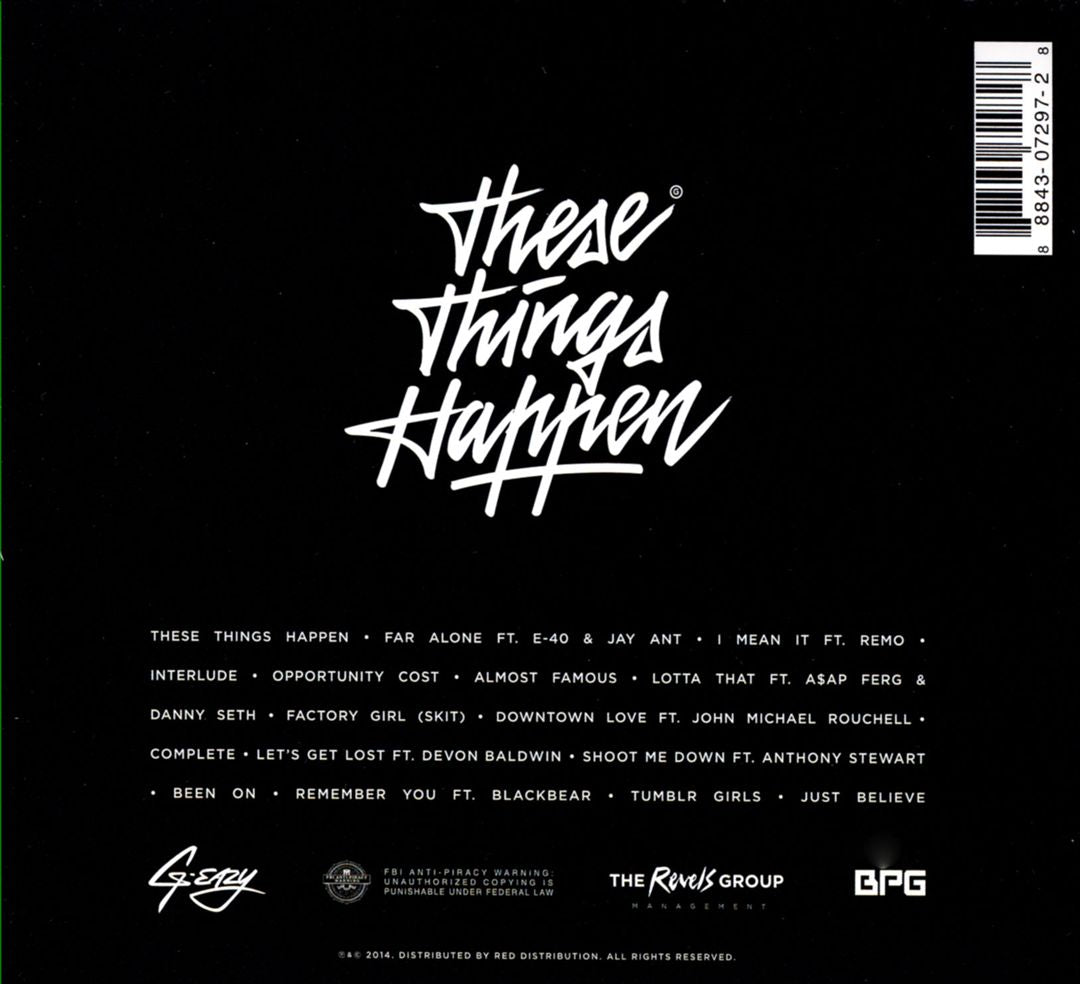 These Things Happen cover art