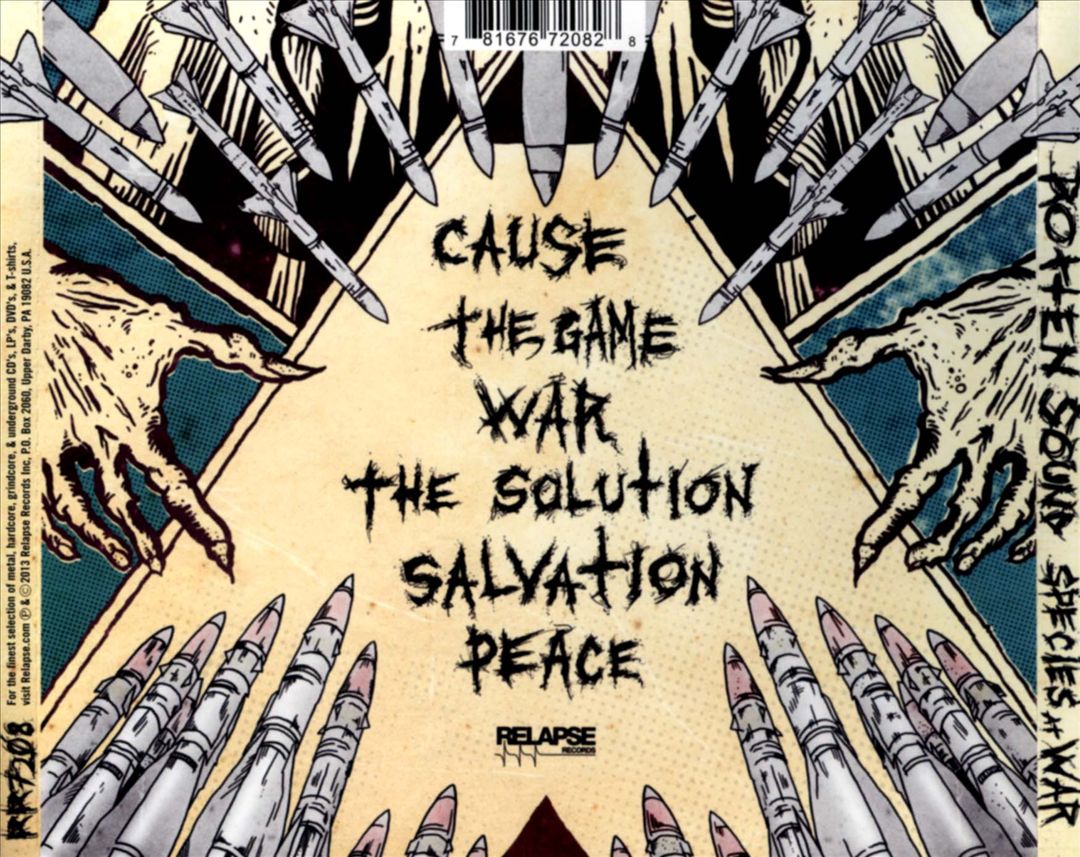Species at War cover art