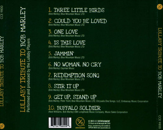 Lullaby Tribute to Bob Marley cover art