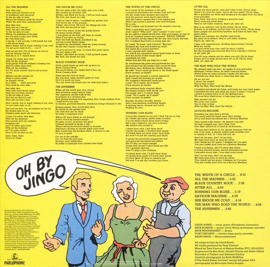 Metrobolist (aka The Man Who Sold the World)  cover art