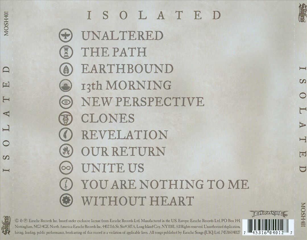 Isolated cover art