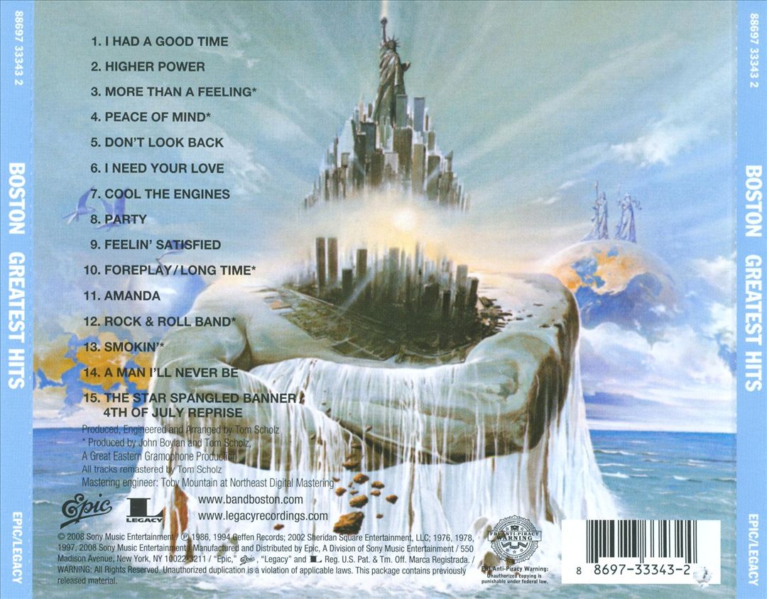 Greatest Hits [Epic/Legacy] cover art