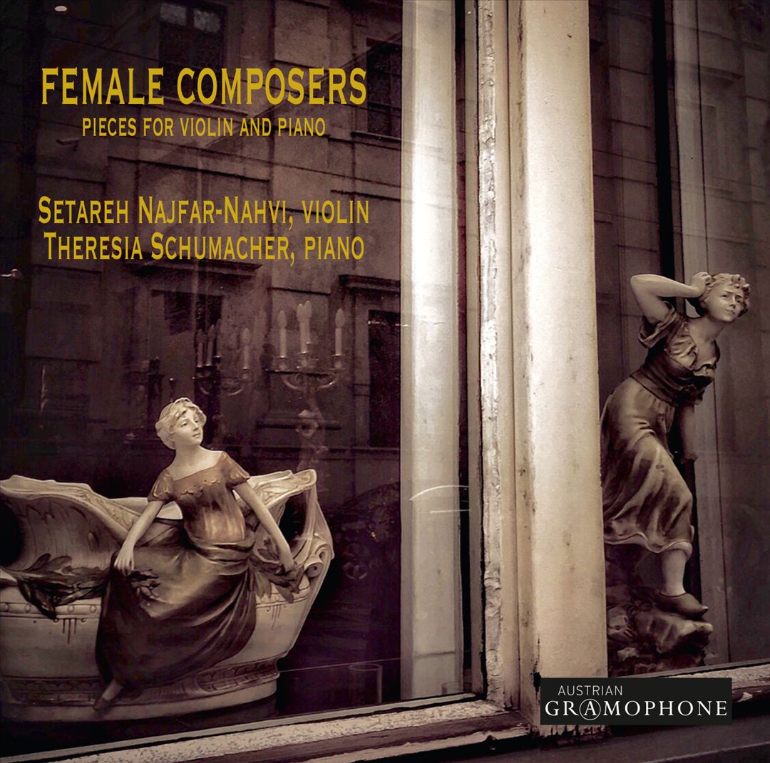Female Composers: Pieces for violin and piano cover art