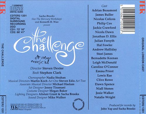 Challenge [London Cast] cover art