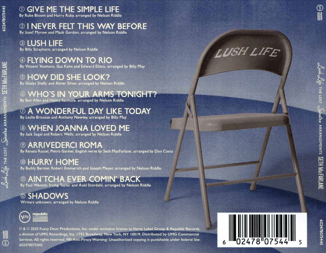 Lush Life: The Lost Sinatra Arrangements cover art