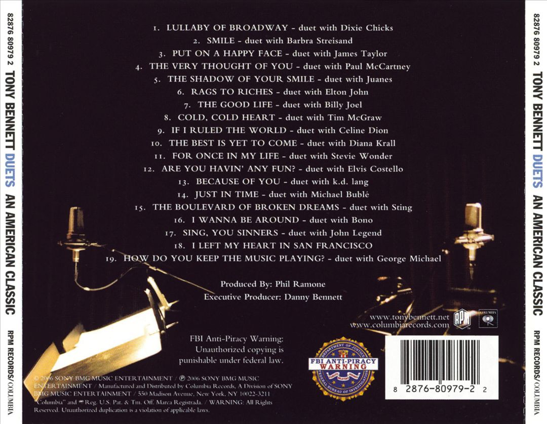 Duets: An American Classic cover art