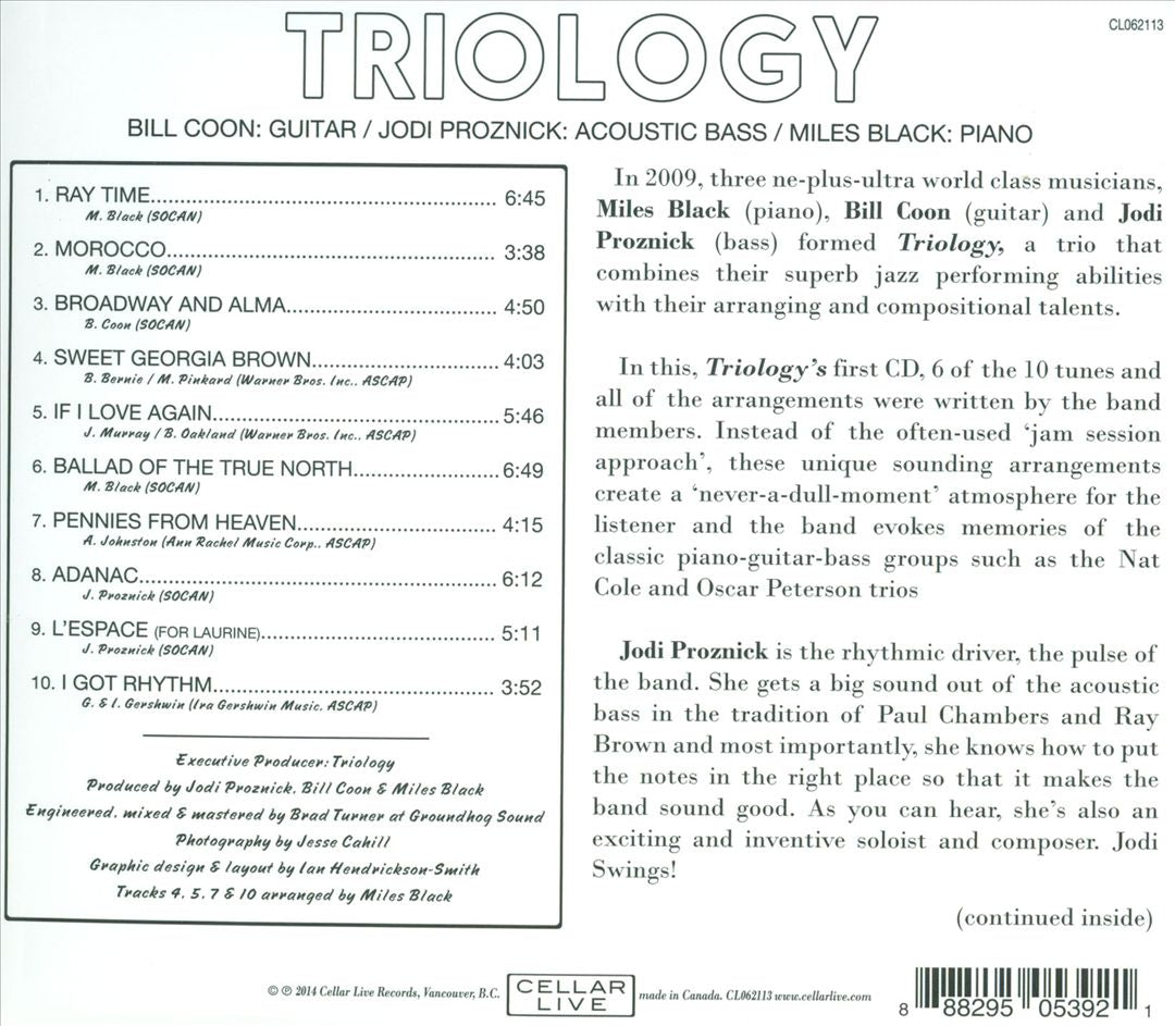 Triology cover art