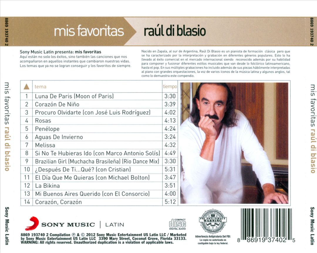 Mis Favoritas cover art