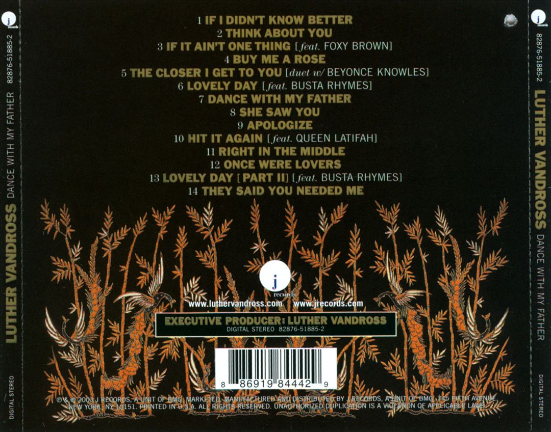 Dance with My Father cover art