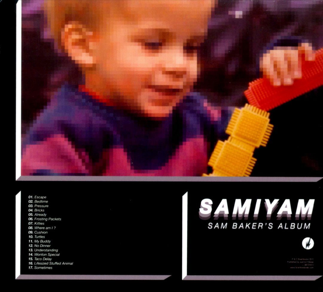 Sam Baker's Album cover art