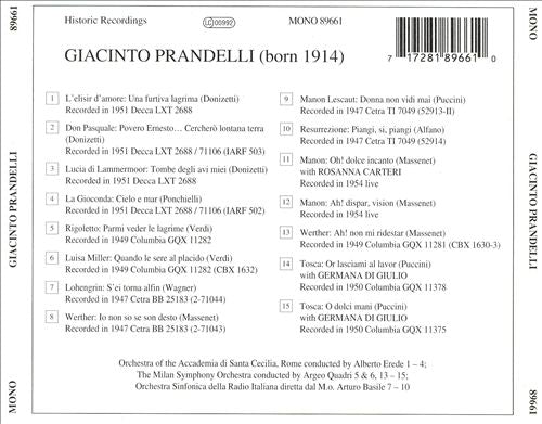 Lebendige Vergangenheit: Giacinto Prandelli cover art