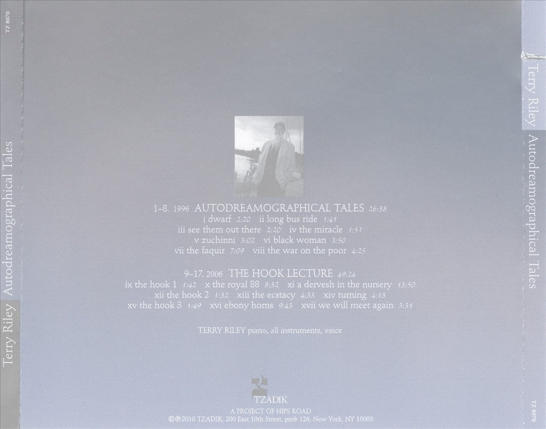 Terry Riley: Autodreamographical Tales cover art