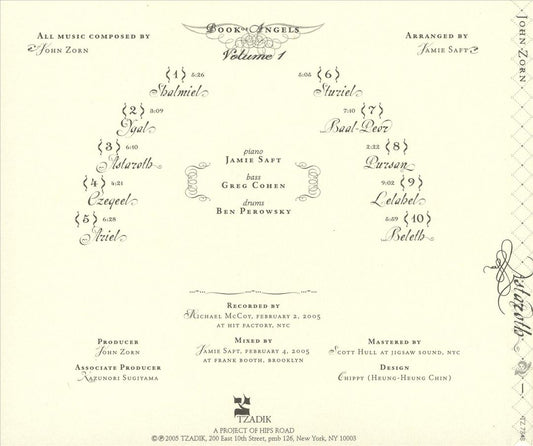 Astaroth: Book of Angels, Vol. 1 cover art