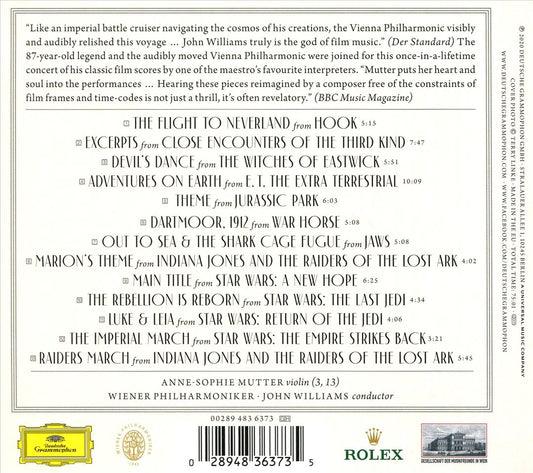 John Williams in Vienna cover art