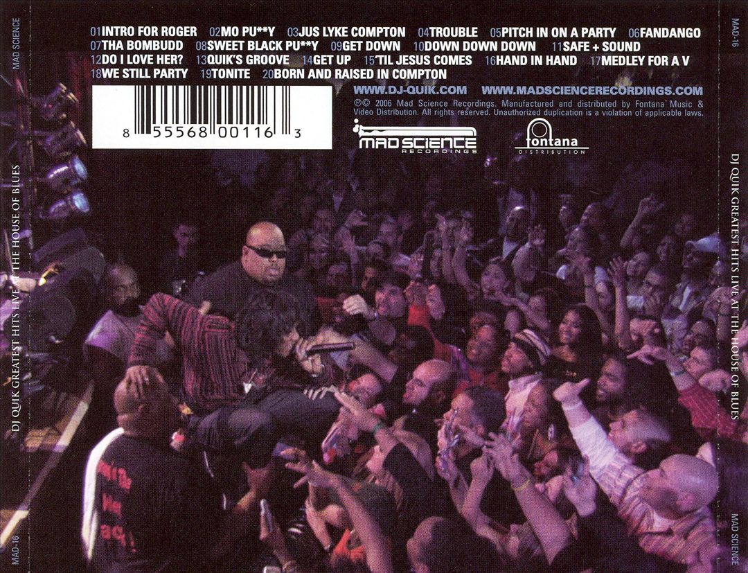 Greatest Hits Live at the House of Blues cover art
