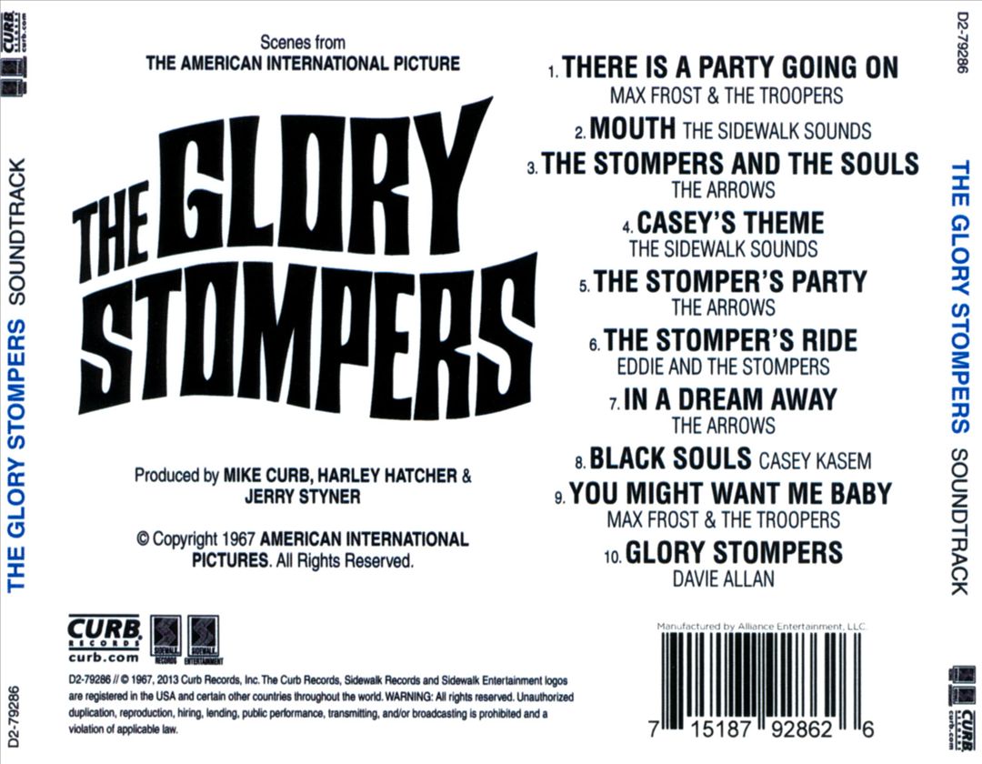Glory Stompers [Original Motion Picture Soundtrack] cover art