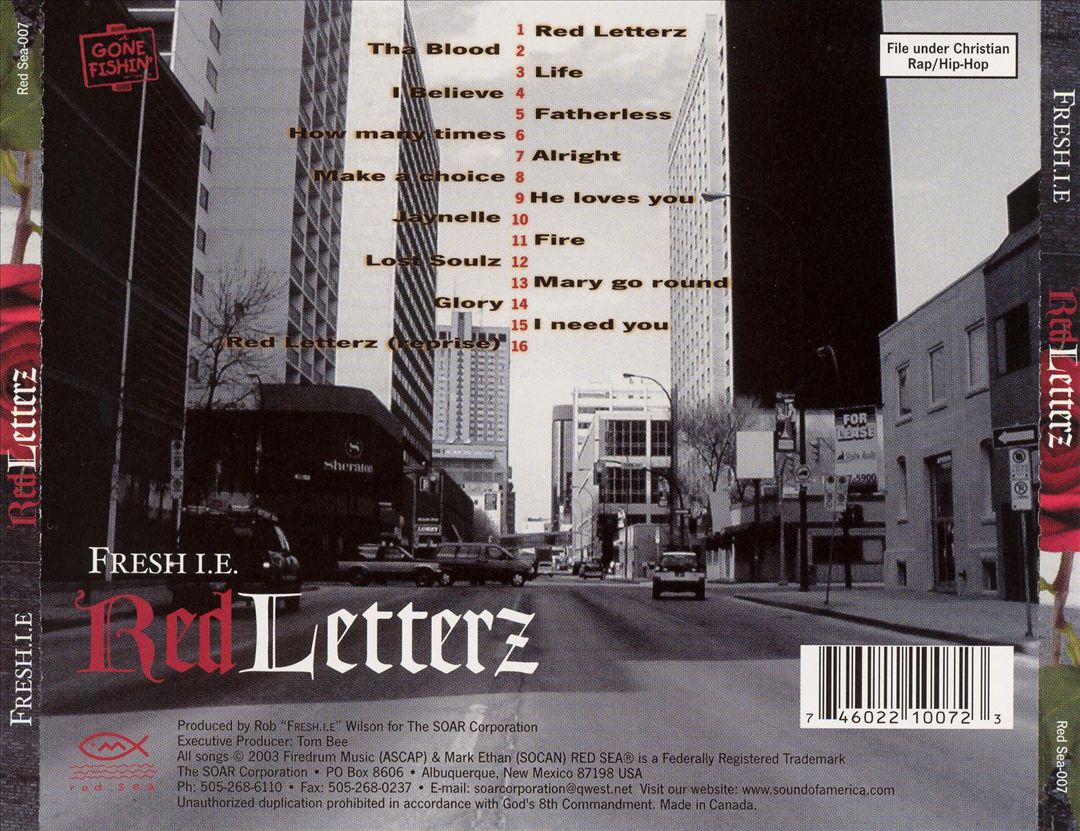 Red Letterz cover art