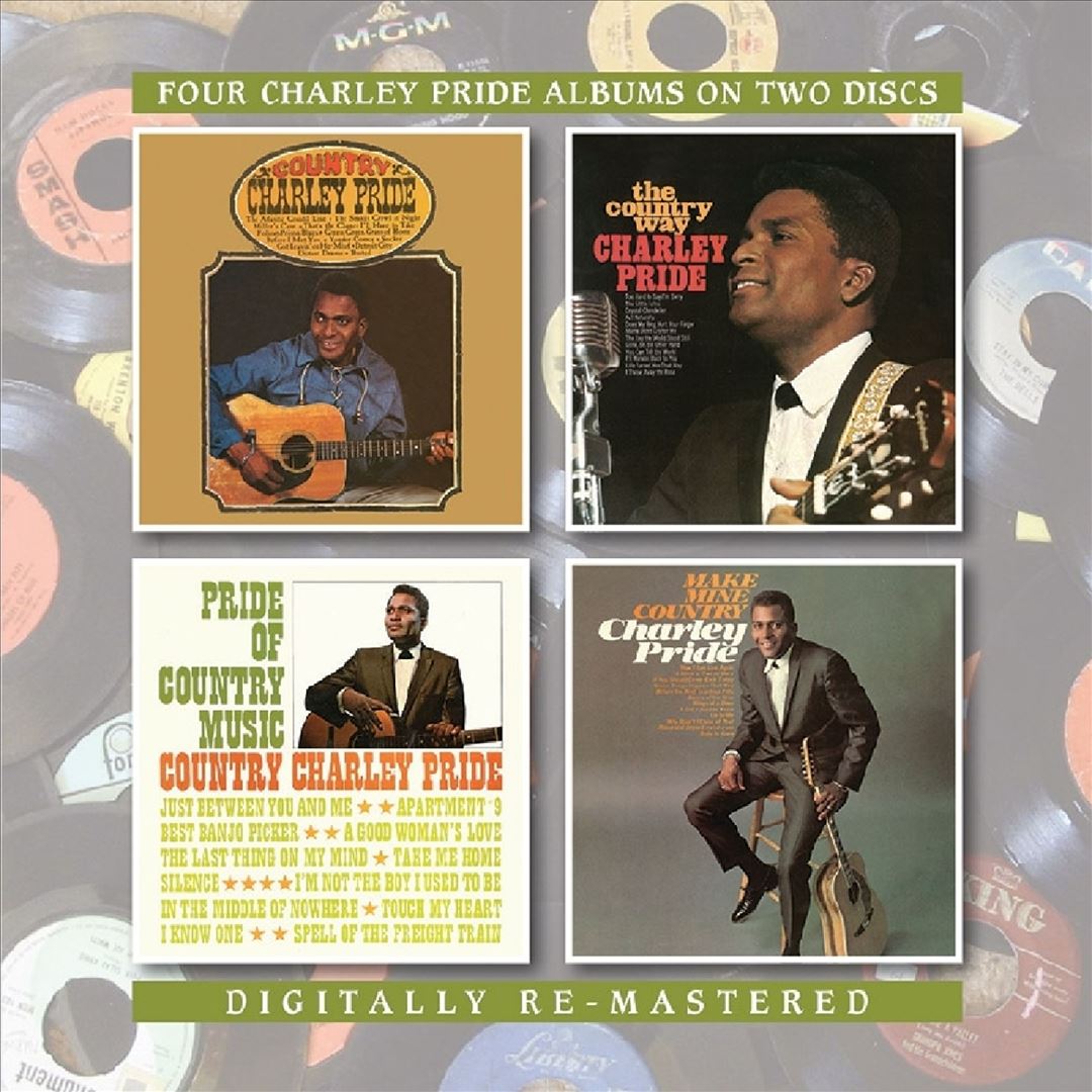 Country Charley Pride/The Country Way/Pride of Country Music/Make Mine Country cover art