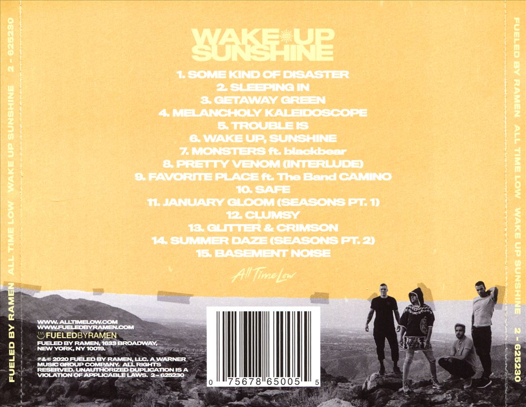 Wake Up, Sunshine cover art