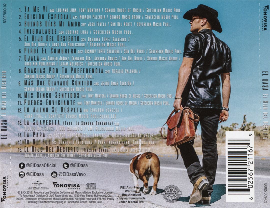 Hijo del Desierto cover art