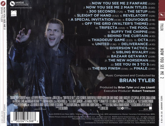Now You See Me 2 [Original Motion Picture Soundtrack] cover art